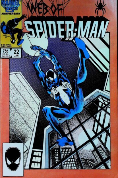 Couverture de WEB OF SPIDER-MAN (1985) #22 - par Mark Beachum - lecubeacomics.com