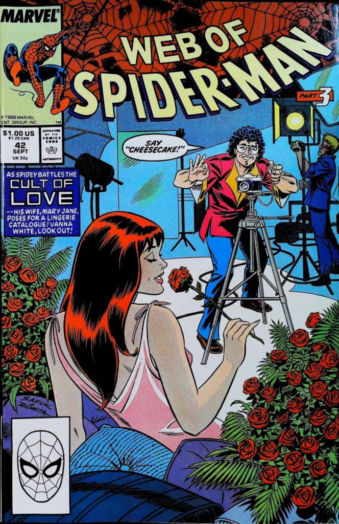 Web Of Spider-Man #42, vue de l'exemplaire