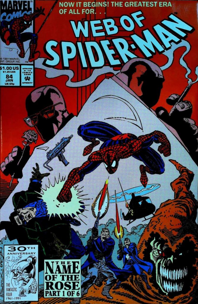 Web Of Spider-Man #84, vue de l'exemplaire