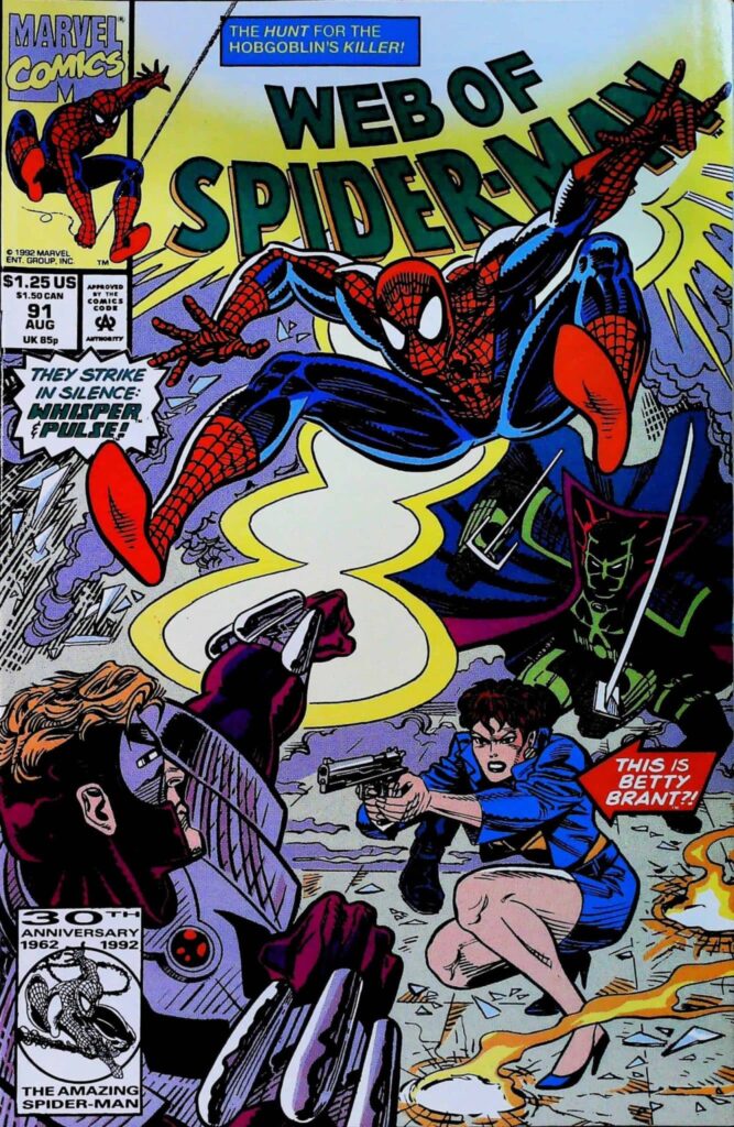 Web Of Spider-Man #91, vue de l'exemplaire