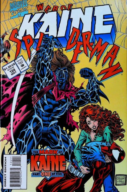 Couverture de WEB OF SPIDER-MAN (1985) #124 - par Steven Butler - lecubeacomics.com