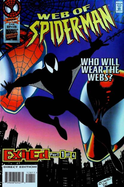 Couverture de WEB OF SPIDER-MAN (1985) #128 - par Steven Butler - lecubeacomics.com