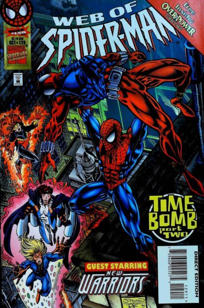 Couverture de WEB OF SPIDER-MAN (1985) #129 - par Randy Emberlin - lecubeacomics.com