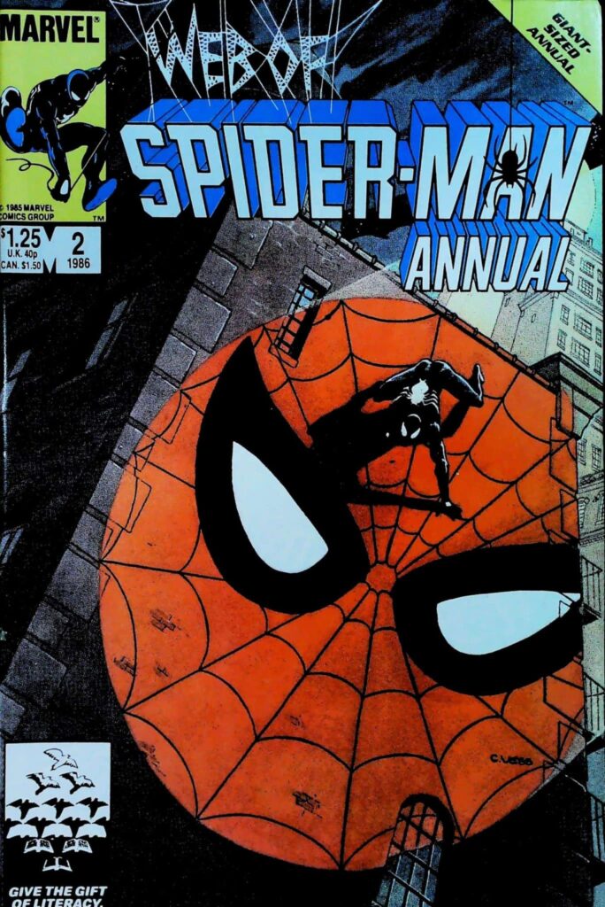 Web Of Spider-Man Annual #2, vue de l'exemplaire