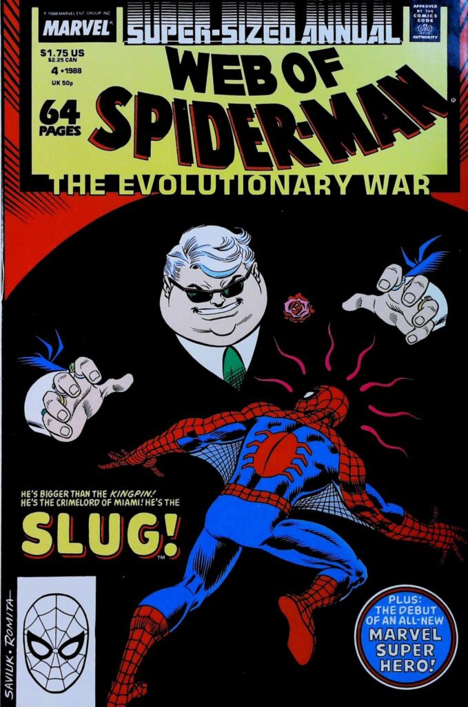 Web Of Spider-Man Annual #4, vue de l'exemplaire