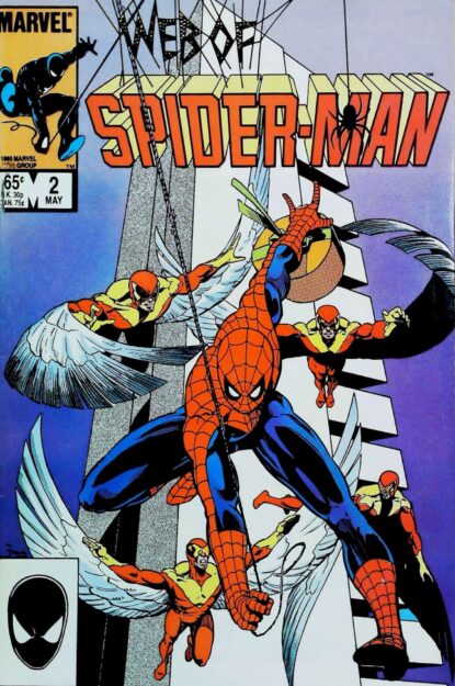 Couverture de WEB OF SPIDER-MAN (1985) #2 - par Greg LaRocque - lecubeacomics.com