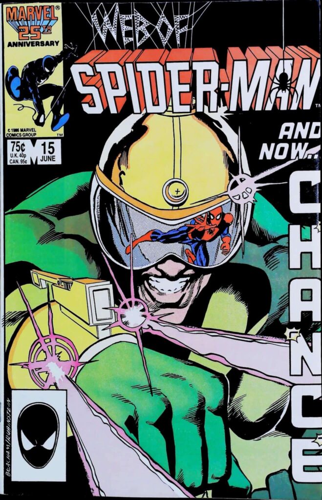 Web Of Spider-Man #15, vue de l'exemplaire