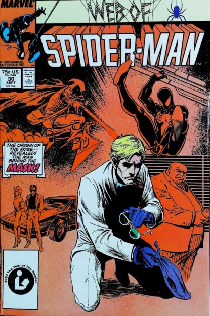 Couverture de WEB OF SPIDER-MAN (1985) #30 - par Steve Geiger - lecubeacomics.com