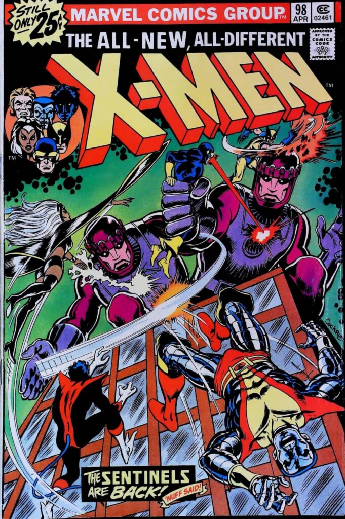 Uncanny X-Men #98, exemplaire FN/VF 7.0, recto