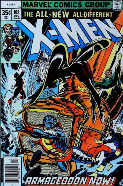 Couverture de UNCANNY X-MEN (1963) #108 - par Dave Cockrum - lecubeacomics.com
