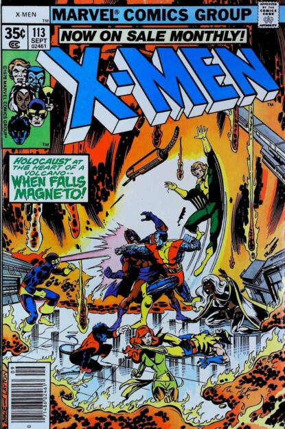 Couverture de UNCANNY X-MEN (1963) #113 - par John Byrne - lecubeacomics.com