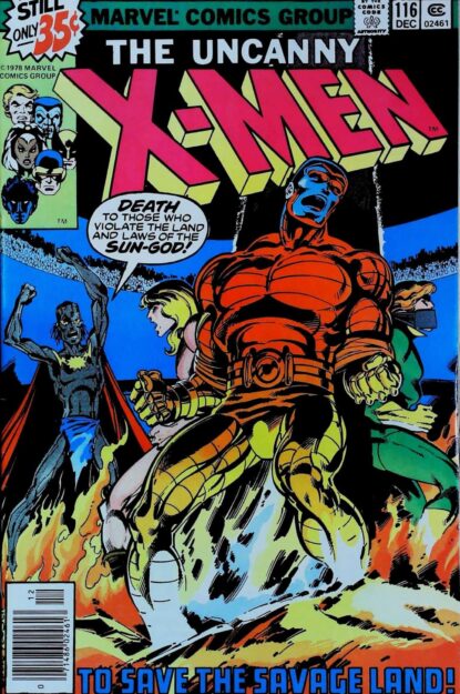 Couverture de UNCANNY X-MEN (1963) #116 - par John Byrne - lecubeacomics.com