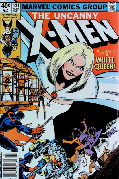 Couverture de UNCANNY X-MEN (1963) #131 - par John Byrne - lecubeacomics.com