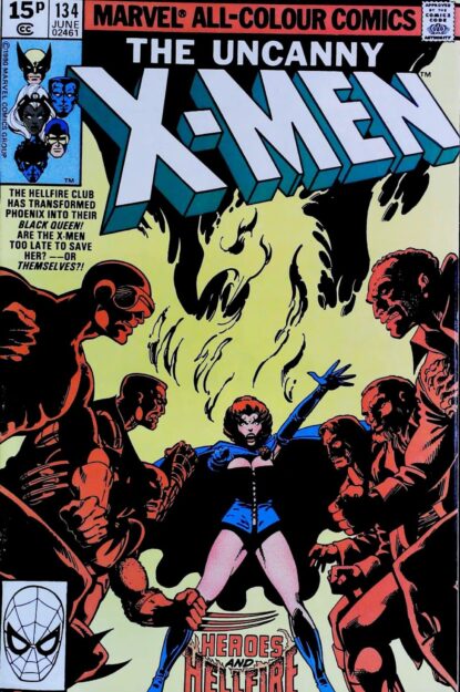 Couverture de UNCANNY X-MEN (1963) #134 - par John Byrne - lecubeacomics.com