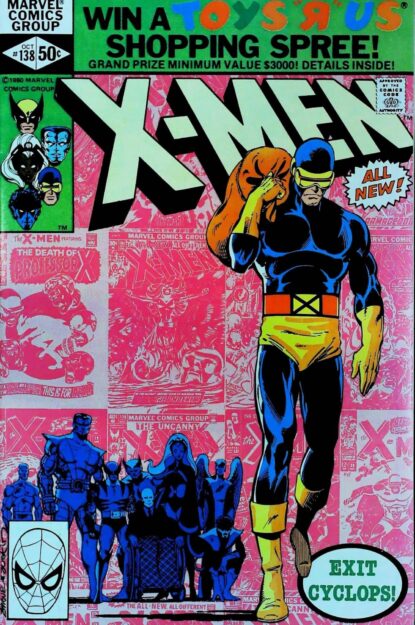 Couverture de UNCANNY X-MEN (1963) #138 - par John Byrne - lecubeacomics.com
