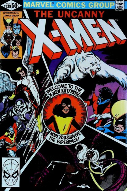 Couverture de UNCANNY X-MEN (1963) #139 - par John Byrne - lecubeacomics.com