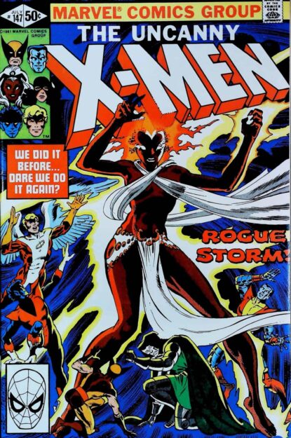 Couverture de UNCANNY X-MEN (1963) #147 - par Dave Cockrum - lecubeacomics.com