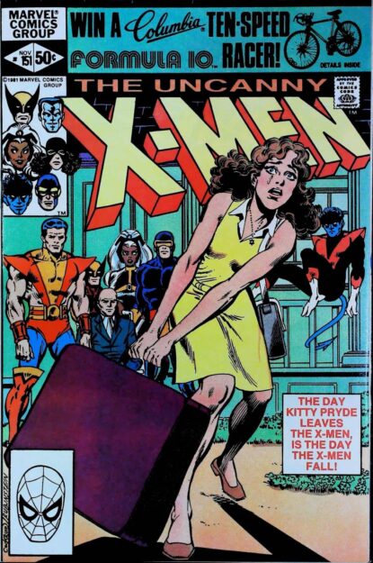 Couverture de UNCANNY X-MEN (1963) #151 - par Dave Cockrum - lecubeacomics.com