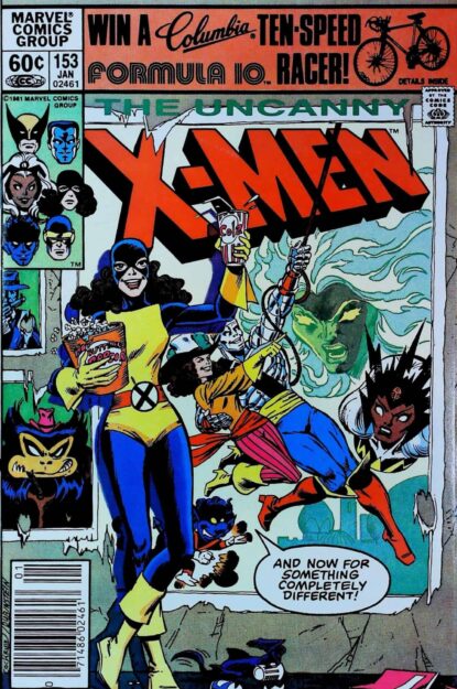 Couverture de UNCANNY X-MEN (1963) #153 - par Dave Cockrum - lecubeacomics.com