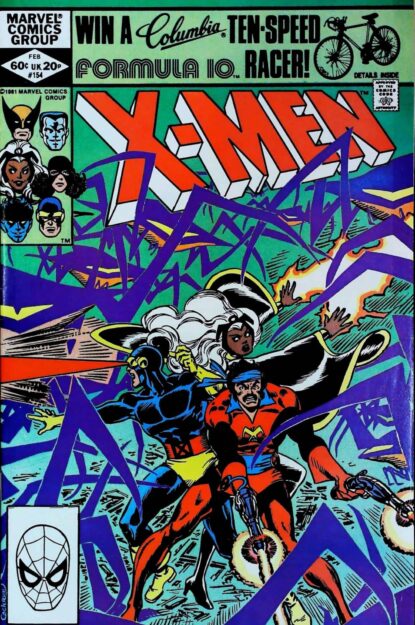 Couverture de UNCANNY X-MEN (1963) #154 - par Dave Cockrum - lecubeacomics.com