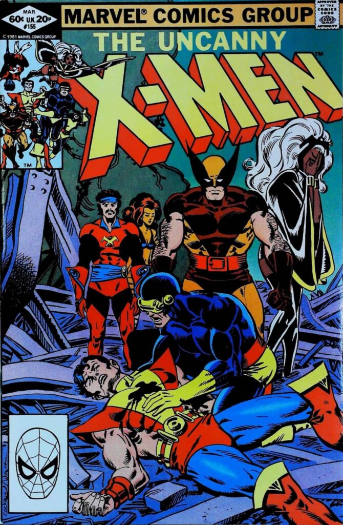 Uncanny X-Men #155, vue de l'exemplaire