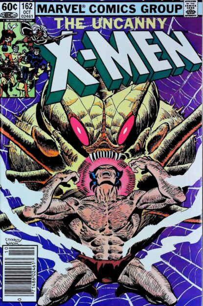 Couverture de UNCANNY X-MEN (1963) #162 - par Dave Cockrum - lecubeacomics.com