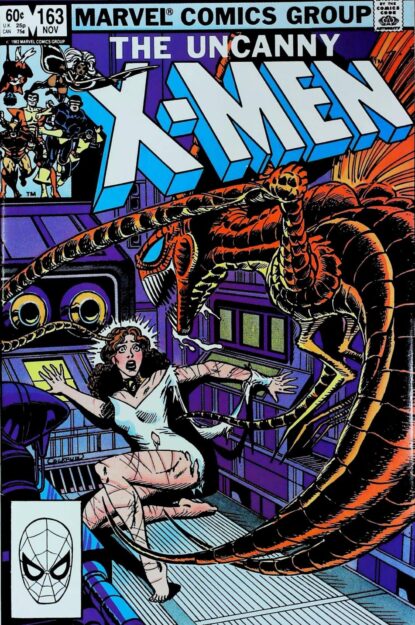 Couverture de UNCANNY X-MEN (1963) #163 - par Dave Cockrum - lecubeacomics.com