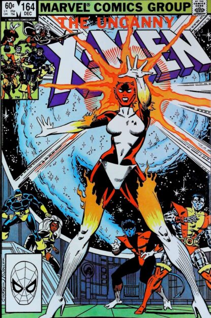 Couverture de UNCANNY X-MEN (1963) #164 - par Dave Cockrum - lecubeacomics.com