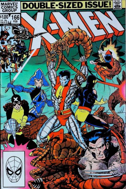Couverture de UNCANNY X-MEN (1963) #166 - par Paul Smith - lecubeacomics.com