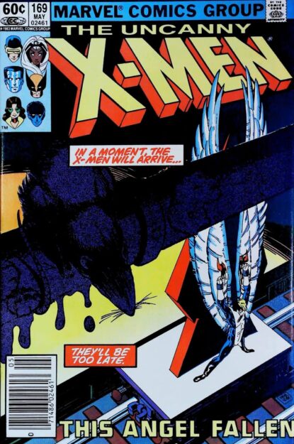 Couverture de UNCANNY X-MEN (1963) #169 - par Paul Smith - lecubeacomics.com