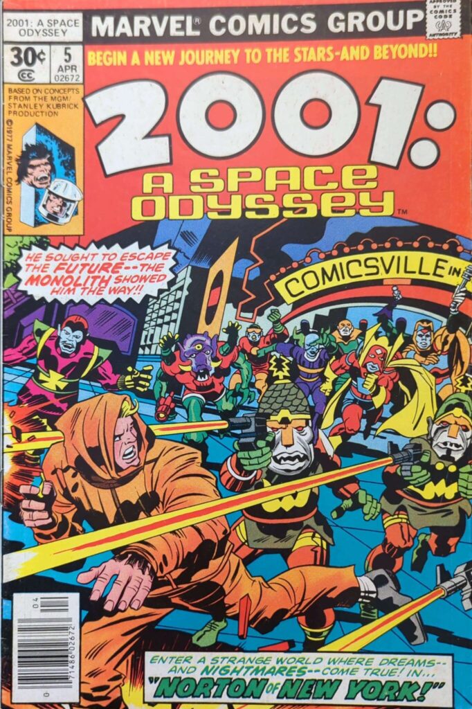 2001, A Space Odyssey #5, vue de l'exemplaire