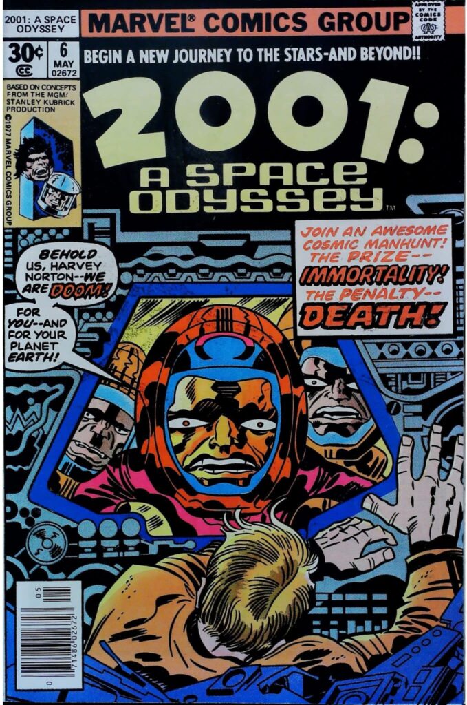 2001, A Space Odyssey #6, exemplaire VG/FN 5.0, recto