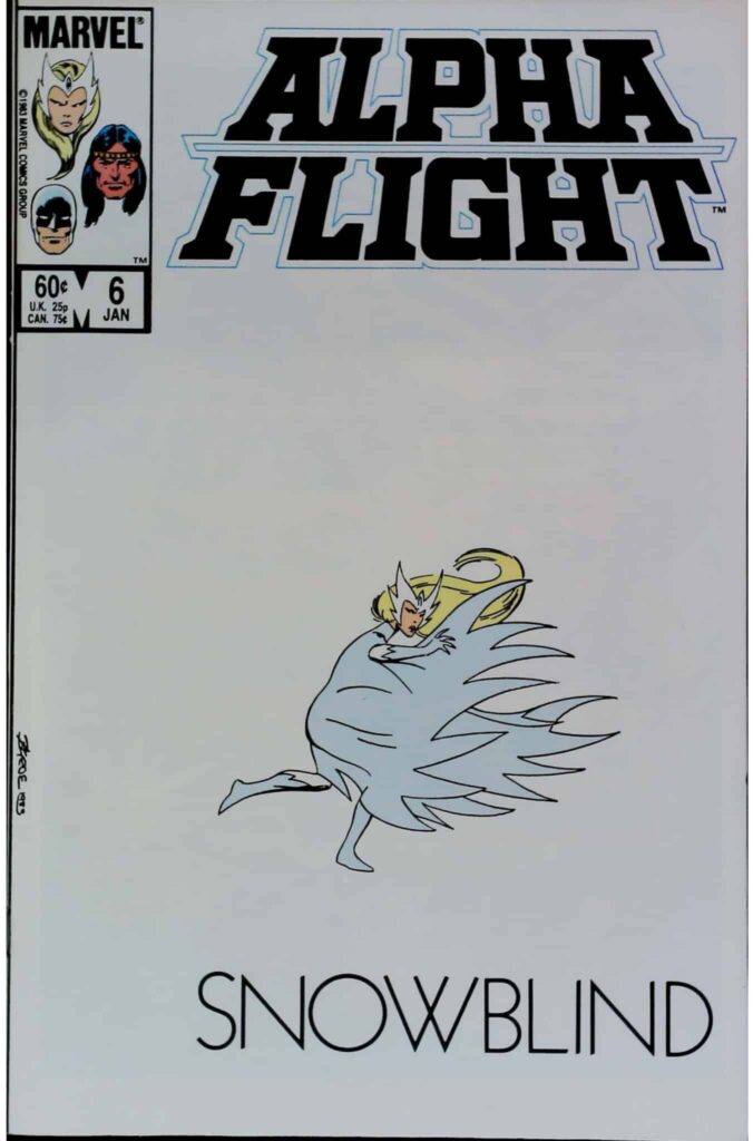 Alpha Flight #6, vue de l'exemplaire