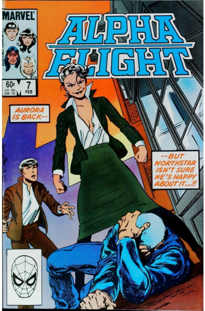 Alpha Flight #7, vue de l'exemplaire