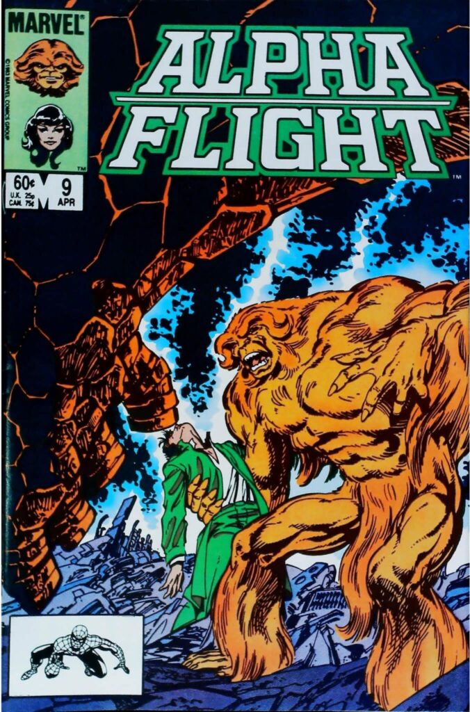 Alpha Flight #9, vue de l'exemplaire