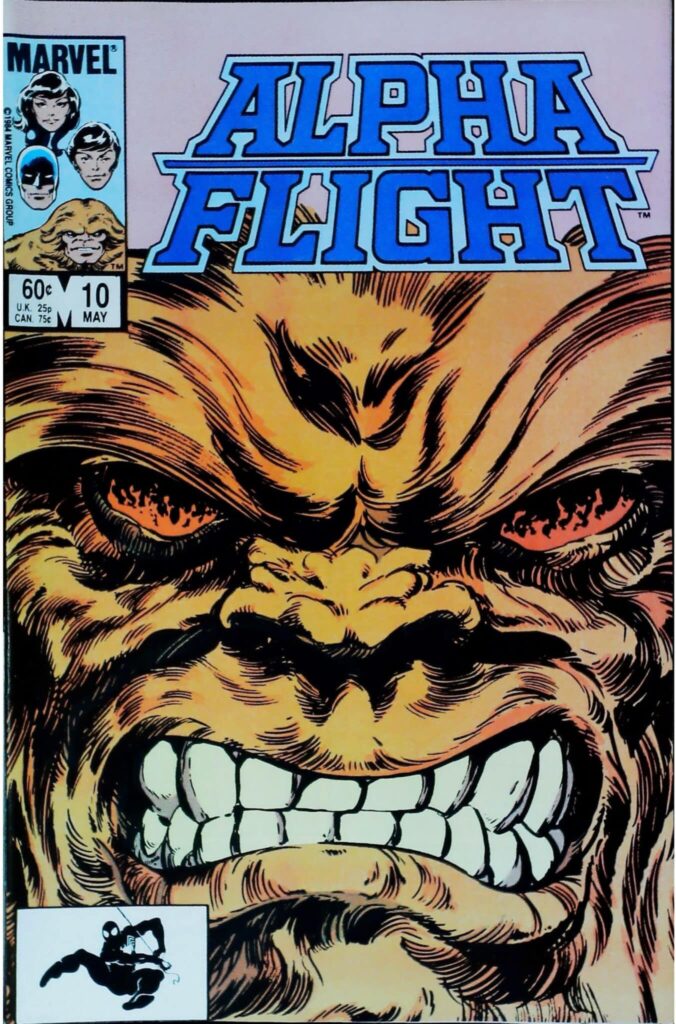 Alpha Flight #10, vue de l'exemplaire