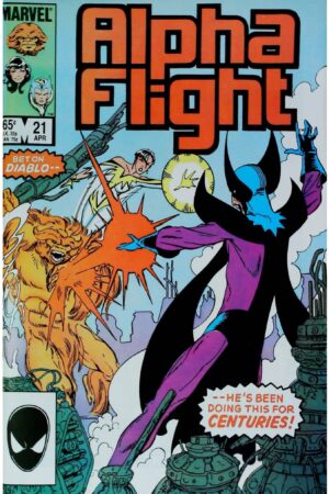 ALPHA FLIGHT (1983) #21 Marvel lecubeacomics.com