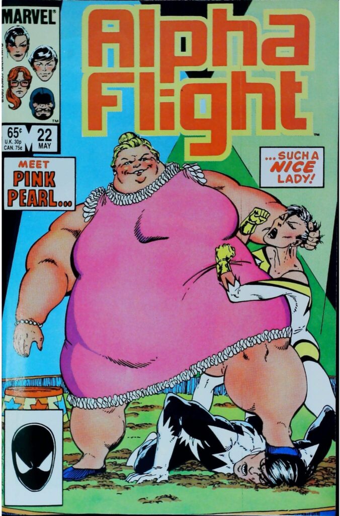 Alpha Flight #22, vue de l'exemplaire