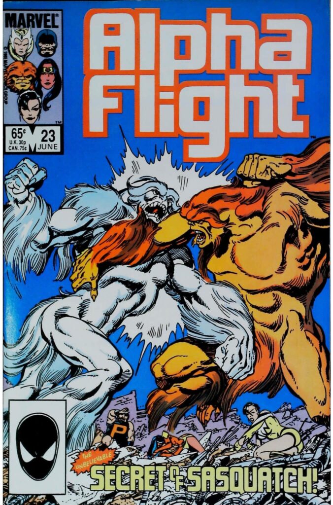 Alpha Flight #23, vue de l'exemplaire
