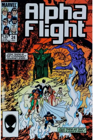 ALPHA FLIGHT (1983) #24 Marvel lecubeacomics.com