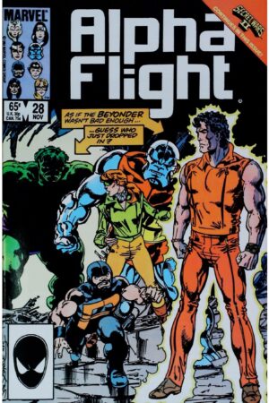 Couverture de ALPHA FLIGHT (1983) #28 - par John Byrne - lecubeacomics.com