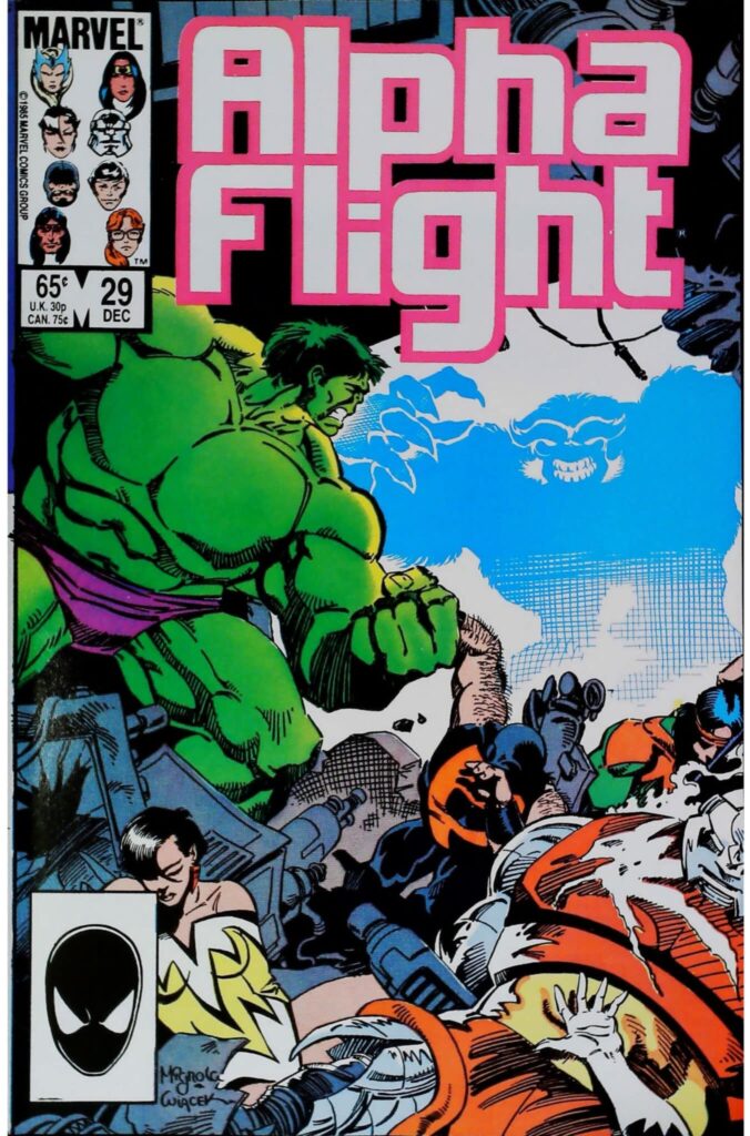 Alpha Flight #29, vue de l'exemplaire
