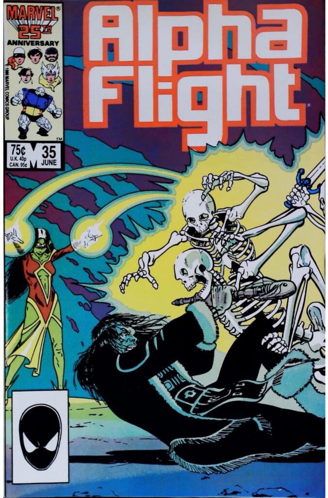 Alpha Flight #35, vue de l'exemplaire