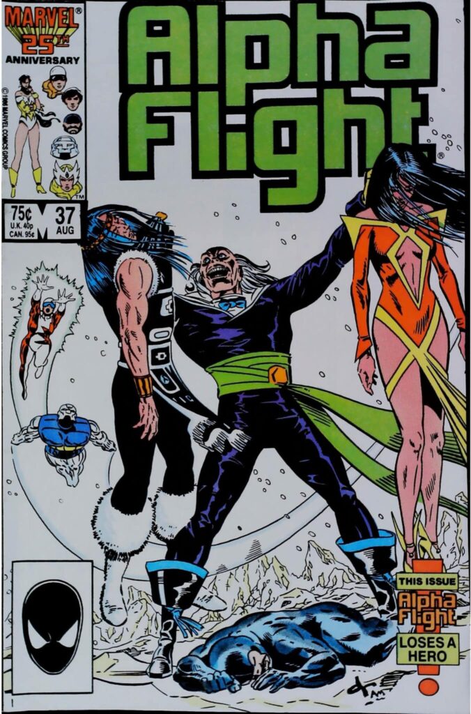 Alpha Flight #37, vue de l'exemplaire