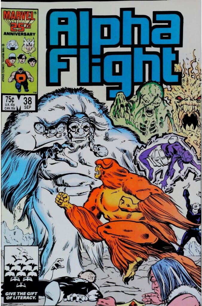 Alpha Flight #38, vue de l'exemplaire
