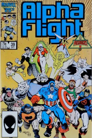 ALPHA FLIGHT (1983) #39 Marvel lecubeacomics.com