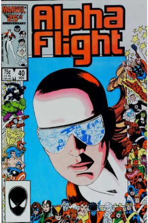 Couverture de ALPHA FLIGHT (1983) #40 - par David Ross - lecubeacomics.com