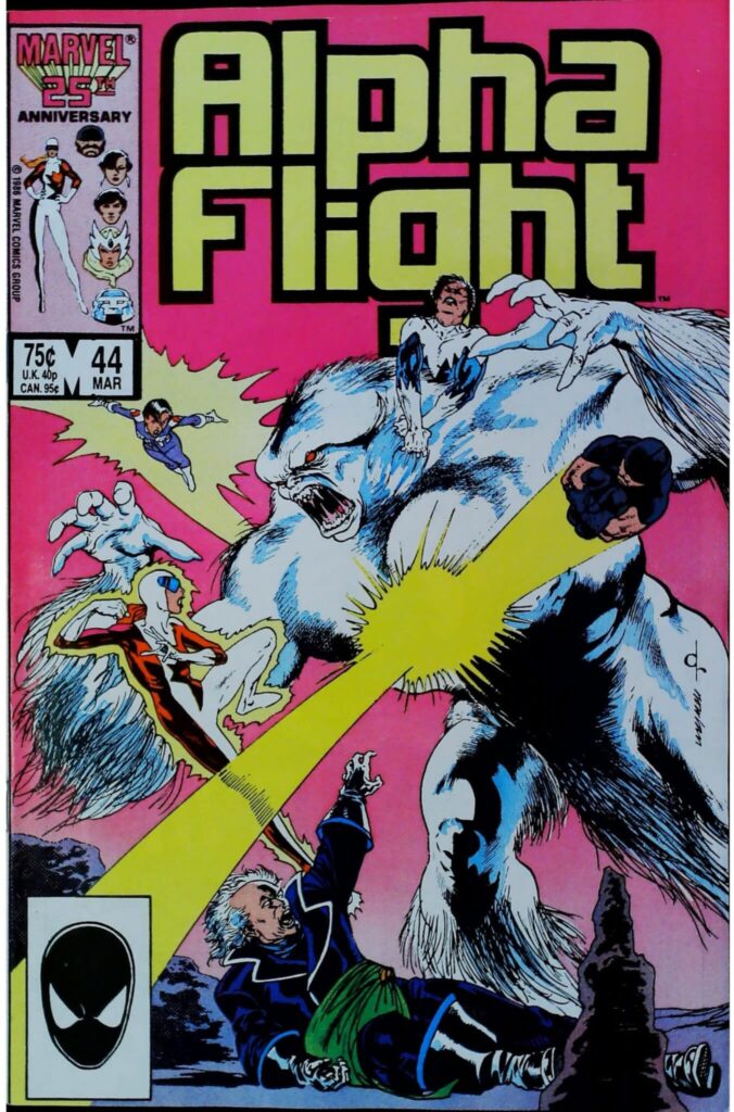 Alpha Flight #44, vue de l'exemplaire
