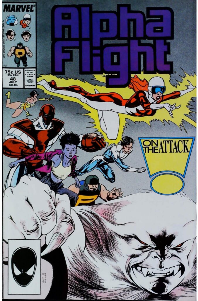 Alpha Flight #48, vue de l'exemplaire