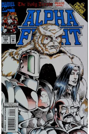Couverture de ALPHA FLIGHT (1983) #122 - par Pat Broderick - lecubeacomics.com